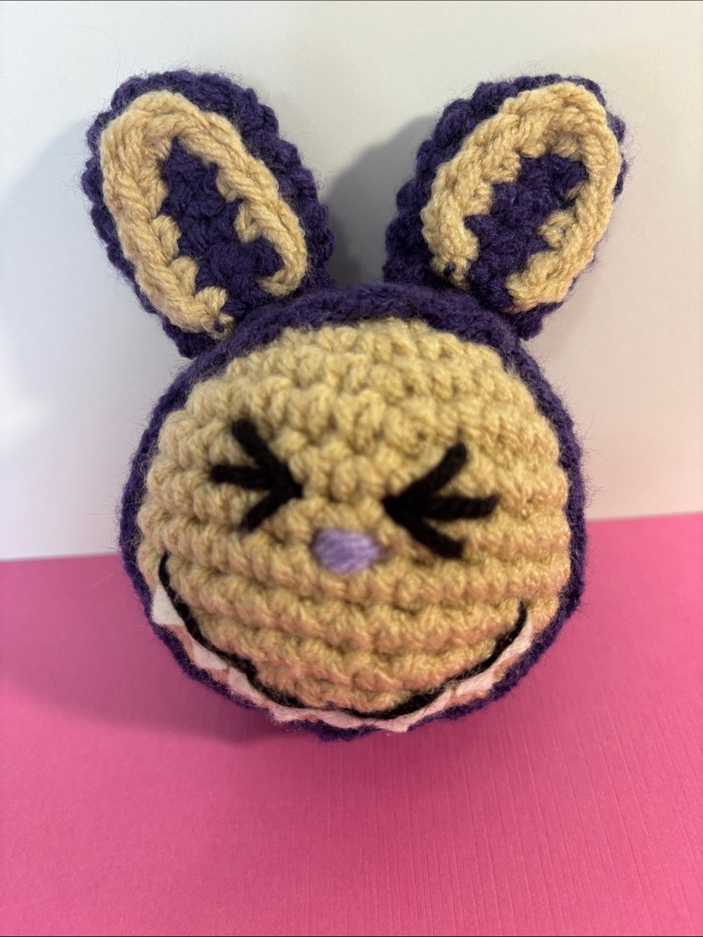 Labubu Crochet Keychain or Bag Charm